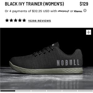 Women’s Black Ivy Trainers from NoBull